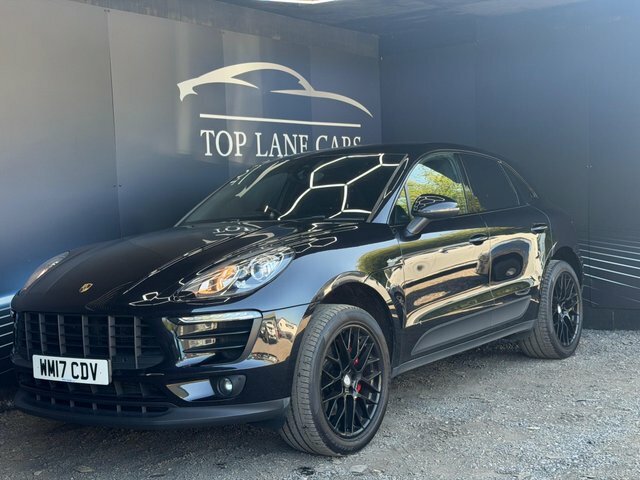 Porsche Macan 2017 3.0 Td V6 S Pdk 4Wd Euro 6 Ss Black #3