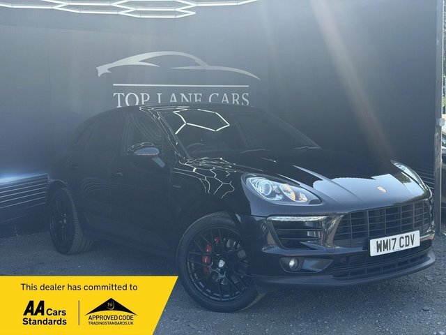 Porsche Macan 2017 3.0 Td V6 S Pdk 4Wd Euro 6 Ss Black