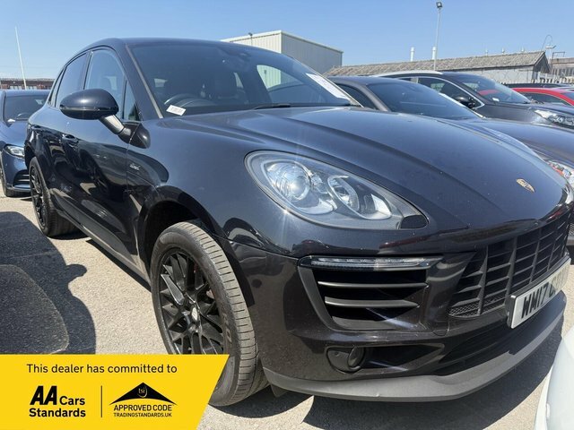 Porsche Macan 2017 3.0 Td V6 S Pdk 4Wd Euro 6 Ss Black
