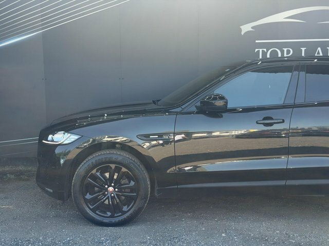 Jaguar F-Pace 2018 2.0 D180 R-sport Awd Euro 6 Ss SK68YKY Black #4