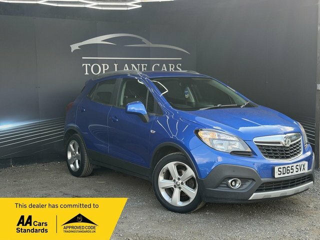 Vauxhall Mokka 2015 1.6 Cdti Tech Line 2Wd Euro 6 Ss Blue