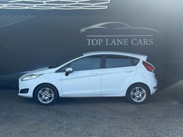Ford Fiesta 2013 1.5 Tdci Zetec Euro 5 MW63VCD White #4