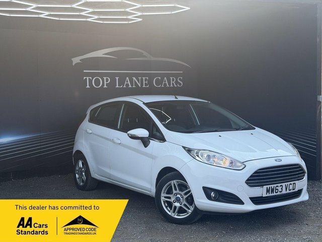 Ford Fiesta 2013 1.5 Tdci Zetec Euro 5 MW63VCD White