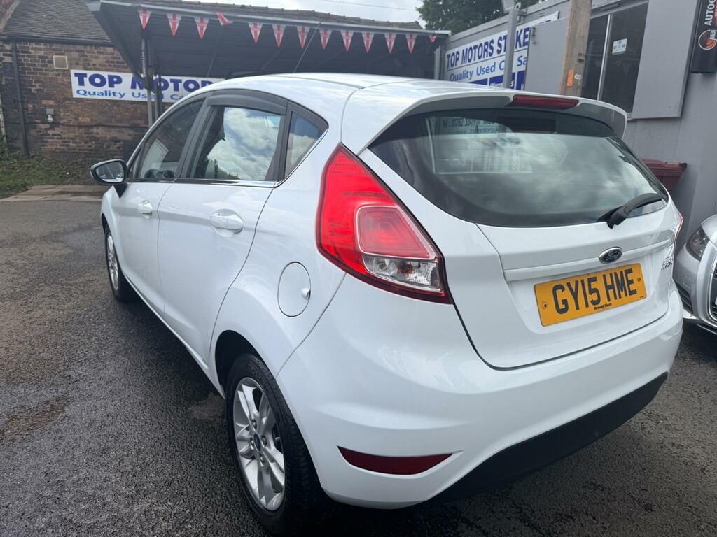 Ford Fiesta 1.5 Tdci Zetec Euro 5 White #4