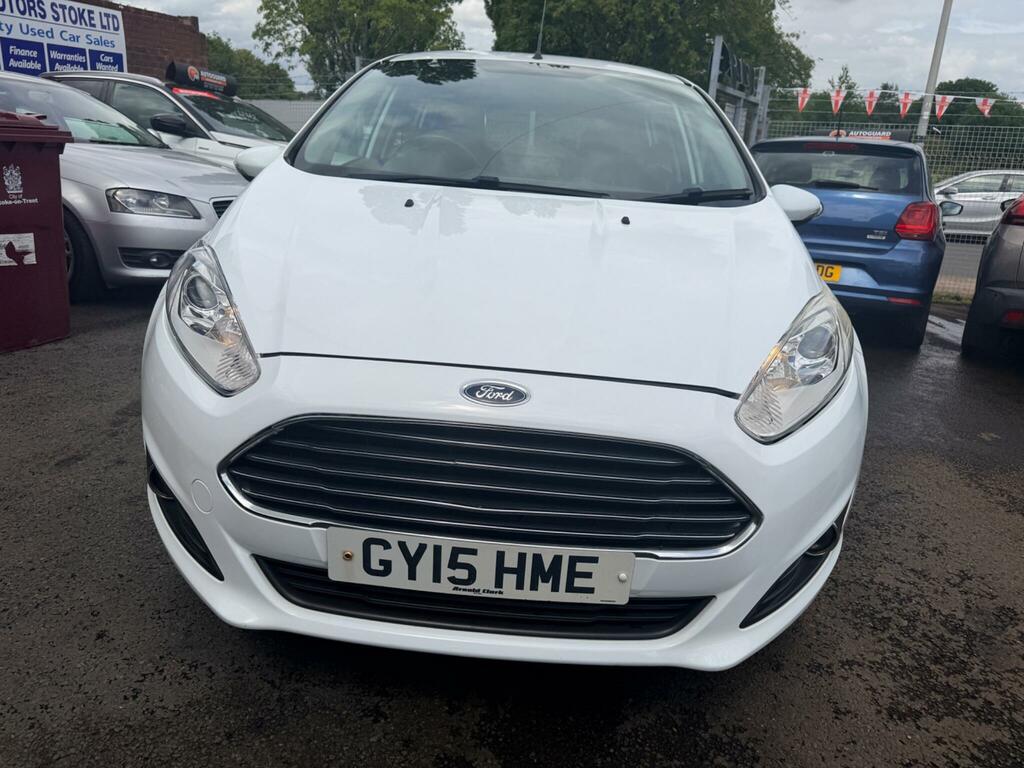 Ford Fiesta 1.5 Tdci Zetec Euro 5 White #2