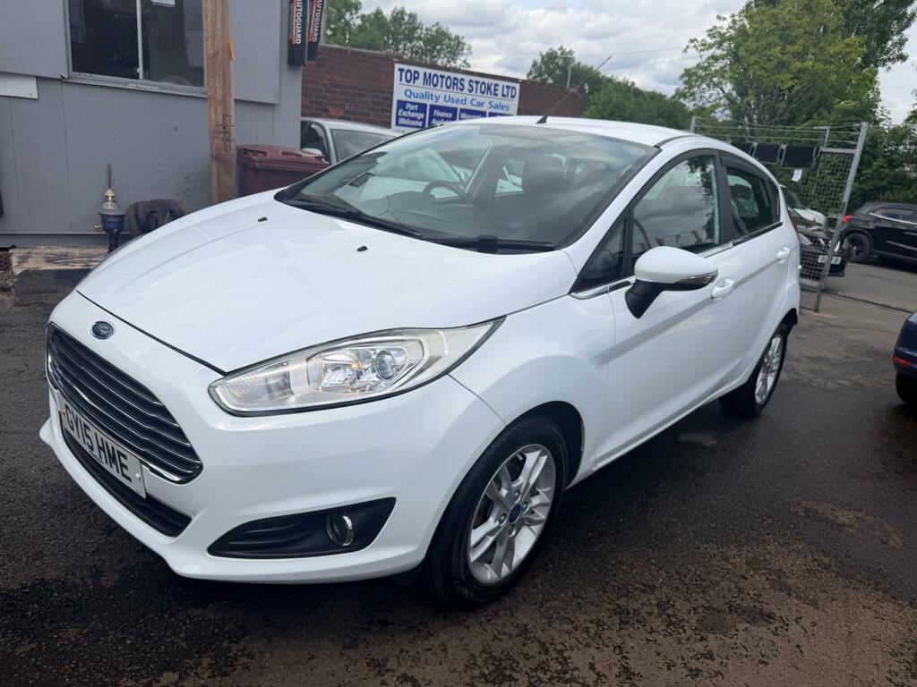 Ford Fiesta 1.5 Tdci Zetec Euro 5 White #3
