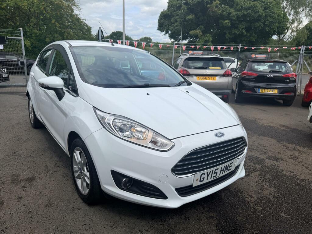 Ford Fiesta 1.5 Tdci Zetec Euro 5 White #6