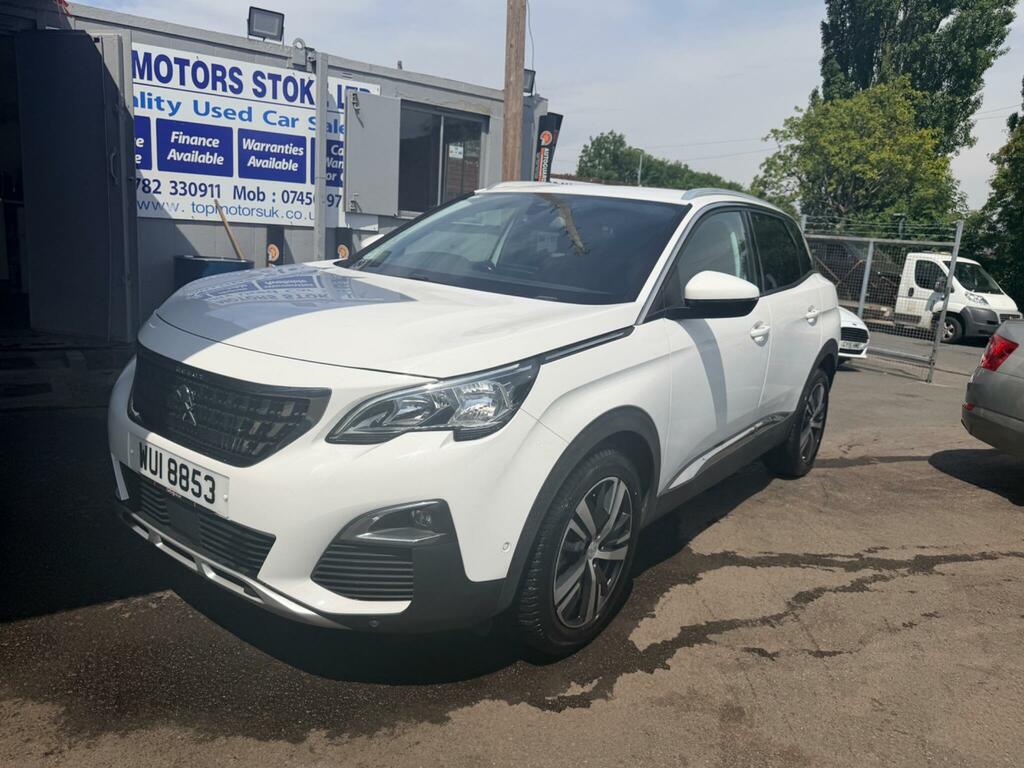 Peugeot 3008 1.5 Bluehdi Allure Euro 6 Ss White #3