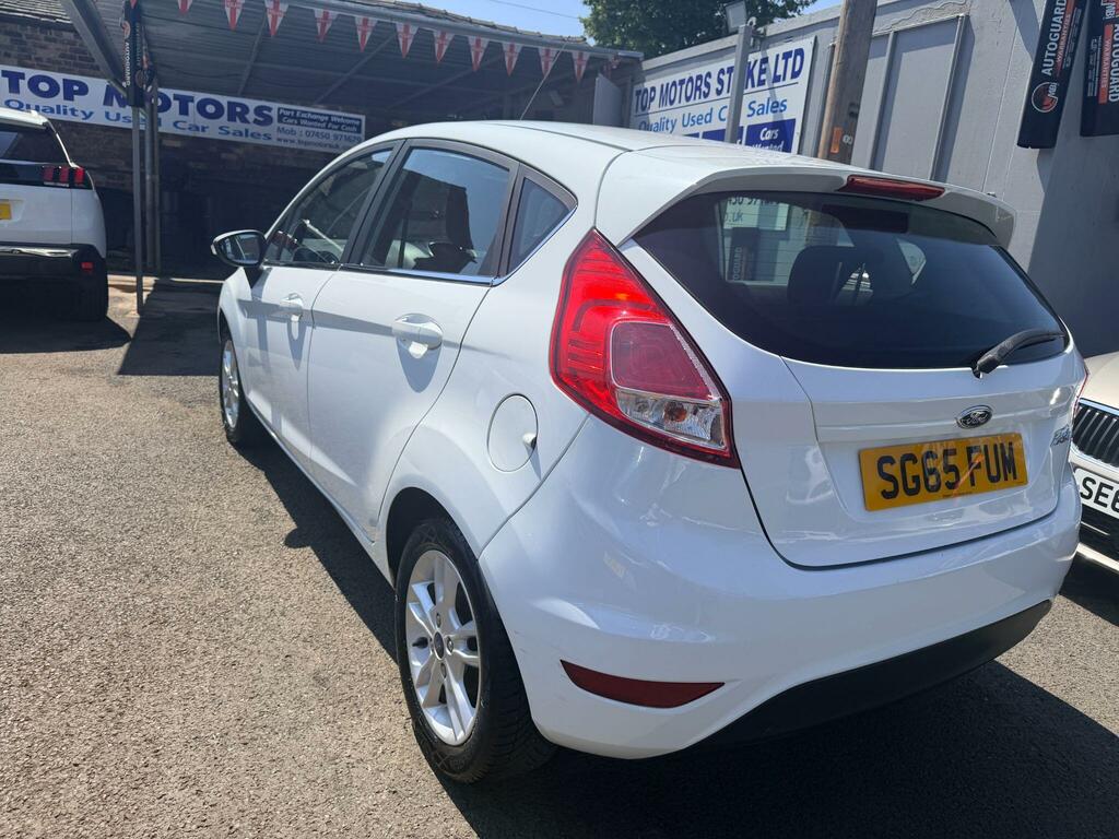 Ford Fiesta 1.25 Zetec Euro 6 SG65FUM White #4