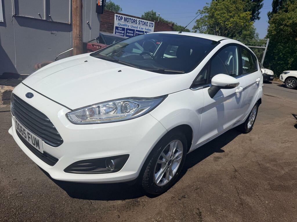 Ford Fiesta 1.25 Zetec Euro 6 SG65FUM White #3