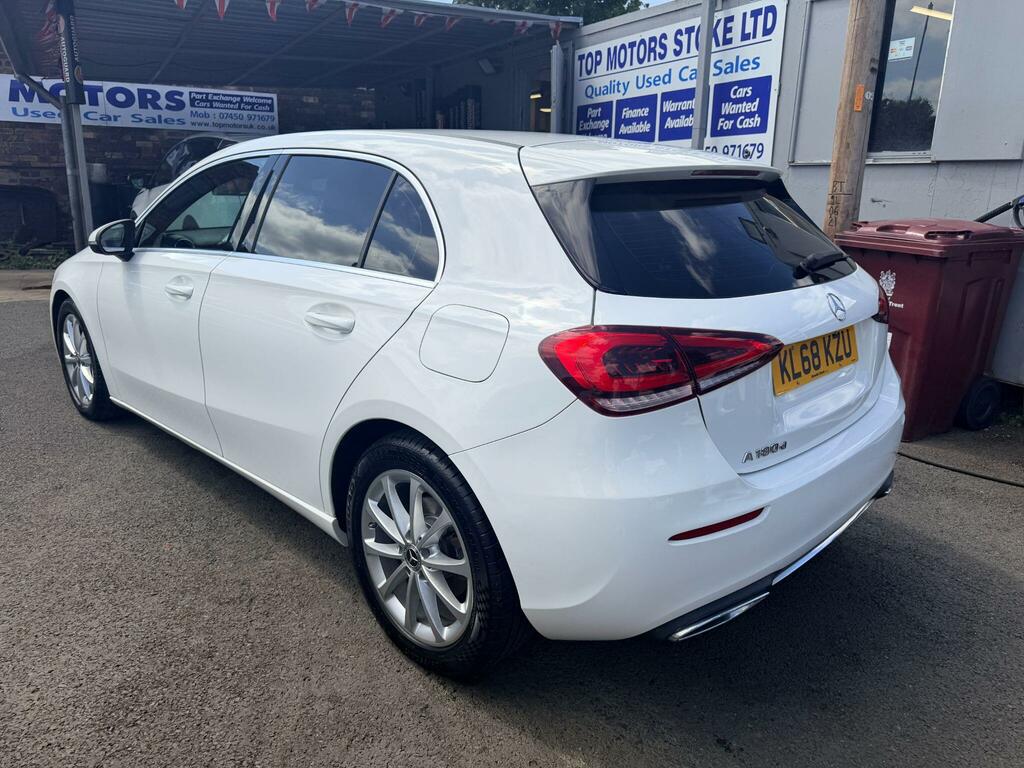 Mercedes-Benz A Class 1.5 A180d Sport 7G-dct Euro 6 Ss White #4
