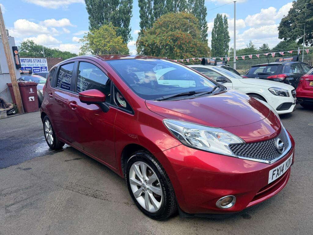 Nissan Note 1.2 Dig-s Acenta Premium Cvt Euro 5 Ss Red