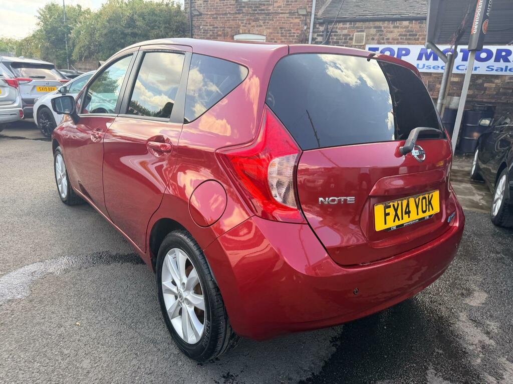 Nissan Note 1.2 Dig-s Tekna Euro 5 Ss Red #8
