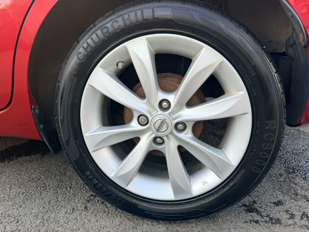 Nissan Note 1.2 Dig-s Tekna Euro 5 Ss Red #23