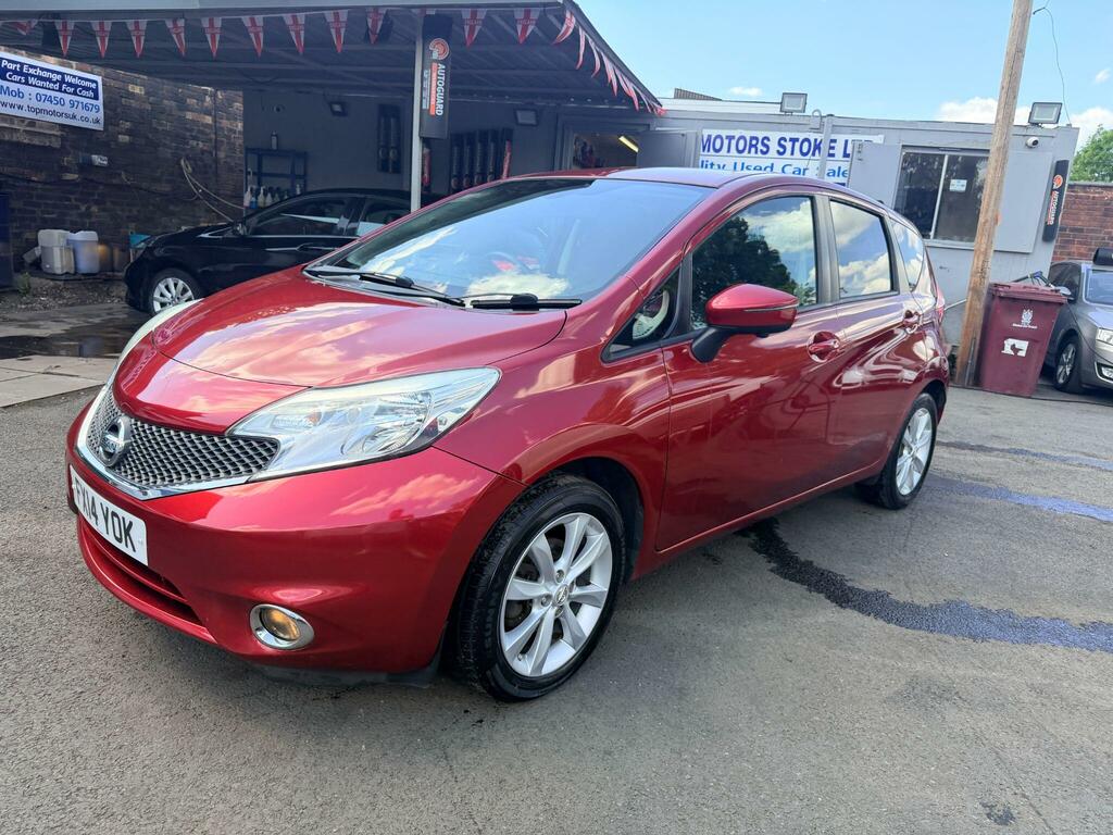 Nissan Note 1.2 Dig-s Acenta Premium Cvt Euro 5 Ss Red #6
