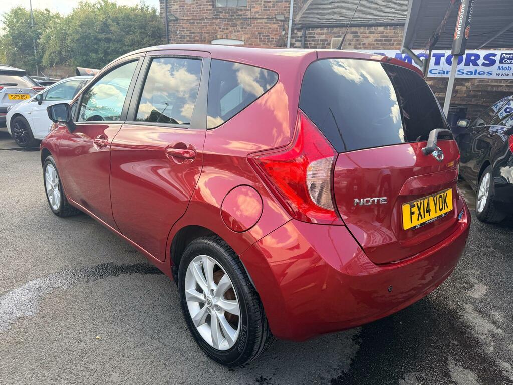 Nissan Note 1.2 Dig-s Acenta Premium Cvt Euro 5 Ss Red #4