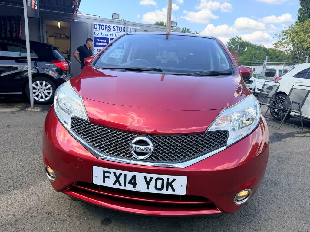 Nissan Note 1.2 Dig-s Acenta Premium Cvt Euro 5 Ss Red #2