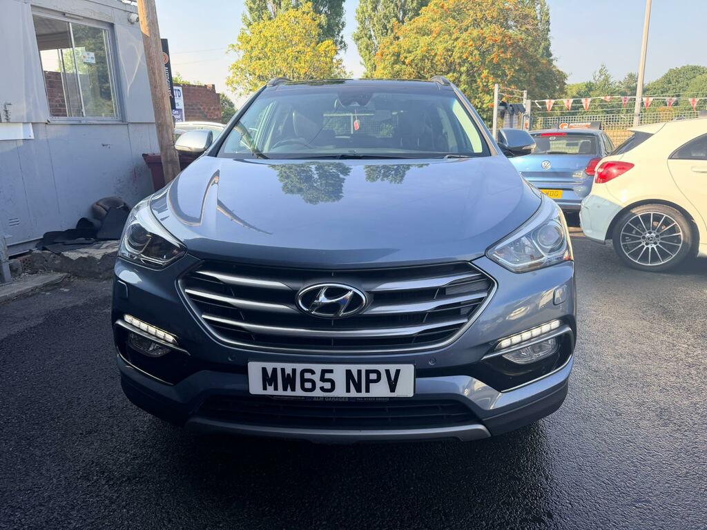 Hyundai Santa Fe 2.2 Crdi Blue Drive Premium Se 4Wd Euro 6 S Blue #2