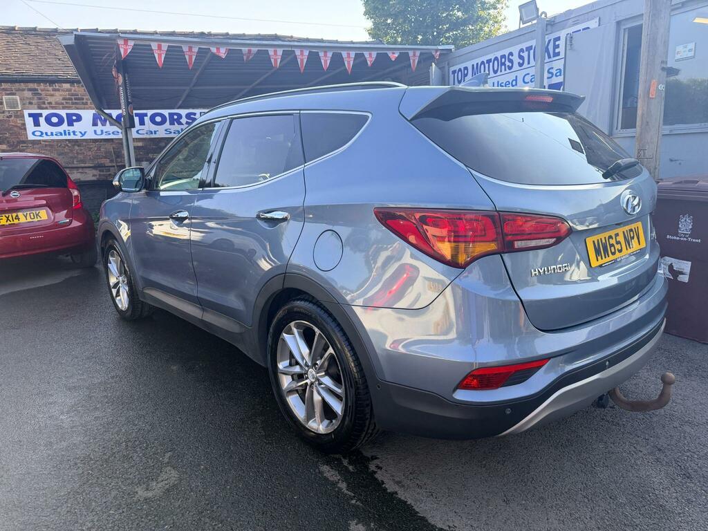 Hyundai Santa Fe 2.2 Crdi Blue Drive Premium Se 4Wd Euro 6 S Blue #4