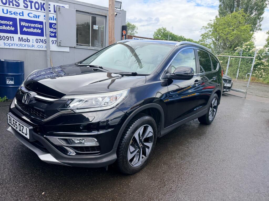 Honda Cr-V 1.6 I-dtec Ex 4Wd Euro 6 Black #3
