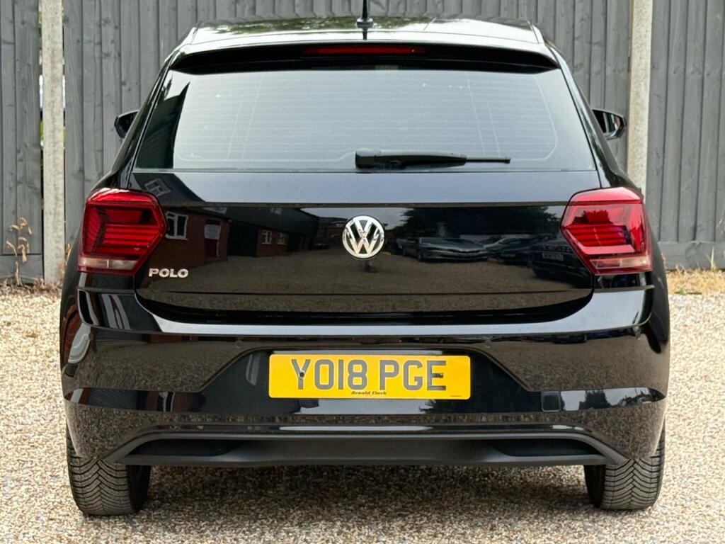 Volkswagen Polo 1.0 Se Euro 6 Ss YO18PGE Black #4