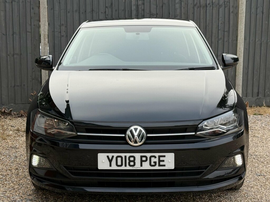 Volkswagen Polo 1.0 Se Euro 6 Ss YO18PGE Black #3