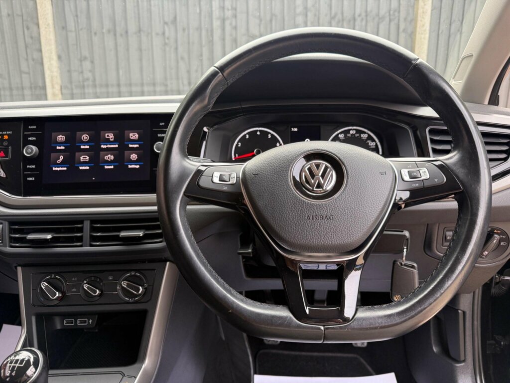 Volkswagen Polo 1.0 Se Euro 6 Ss YO18PGE Black #5