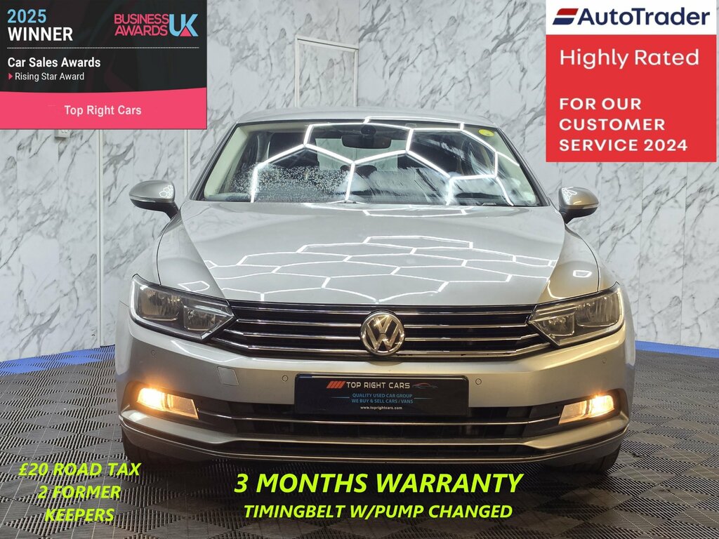Volkswagen Passat 2.0 Tdi Bluemotion Tech Se Saloon Manua Silver #2
