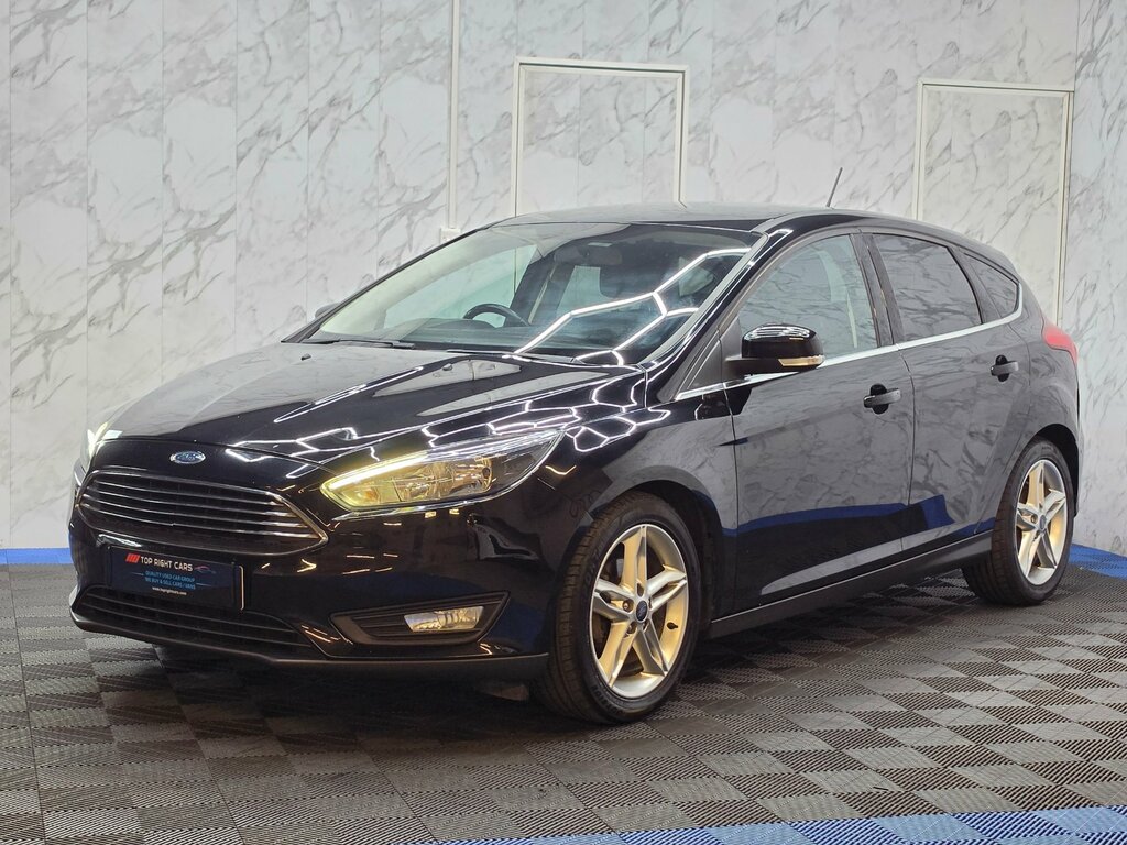 Ford Focus 1.0T Ecoboost Zetec Edition Hatchback Euro 6 Black #2