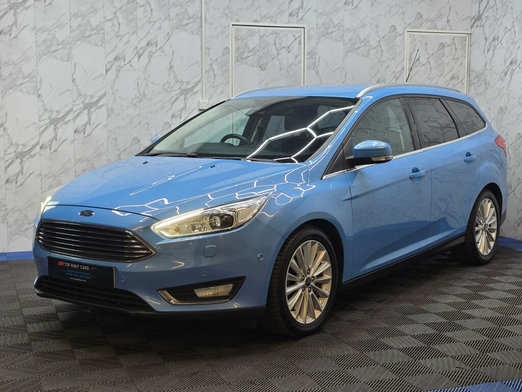 Ford Focus 1.5 Tdci Titanium X Estate Euro Blue #3