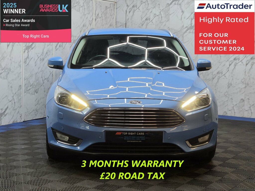 Ford Focus 1.5 Tdci Titanium X Estate Euro Blue #2