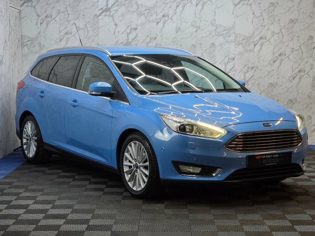 Ford Focus 1.5 Tdci Titanium X Estate Euro Blue