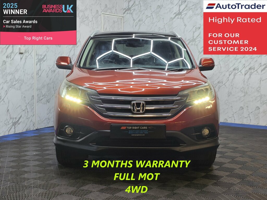 Honda Cr-V 2.2 I-dtec Ex Suv 4Wd Ss 150 Ps Ma Red #2