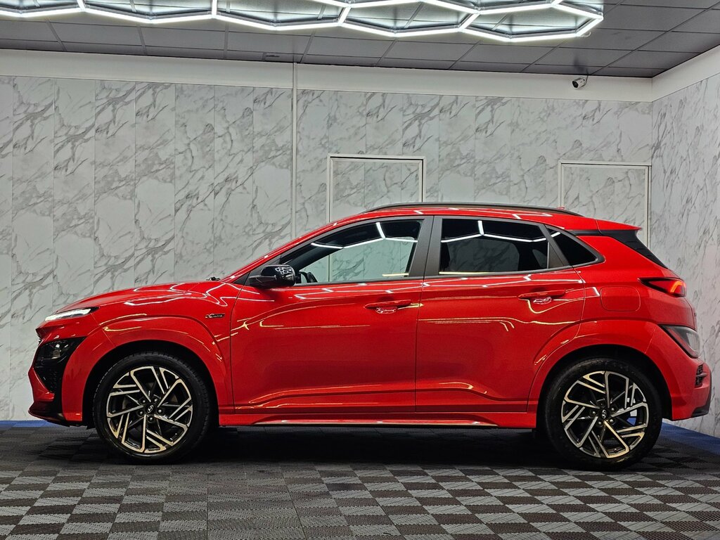 Hyundai Kona 1.0 T-gdi Mhev N Line Suv Hybrid Red #6