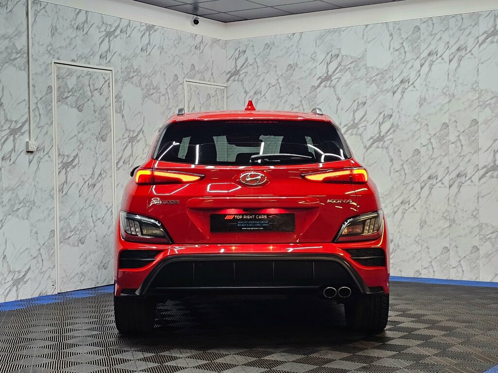 Hyundai Kona 1.0 T-gdi Mhev N Line Suv Hybrid Red #4