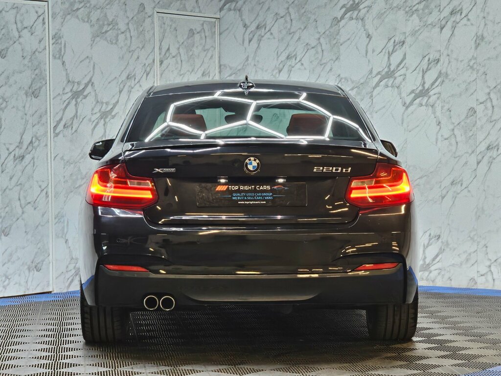 BMW 2 Series Gran Coupe 2.0 220D M Sport Coupe Xdrive Euro 6 Ulez Black #4