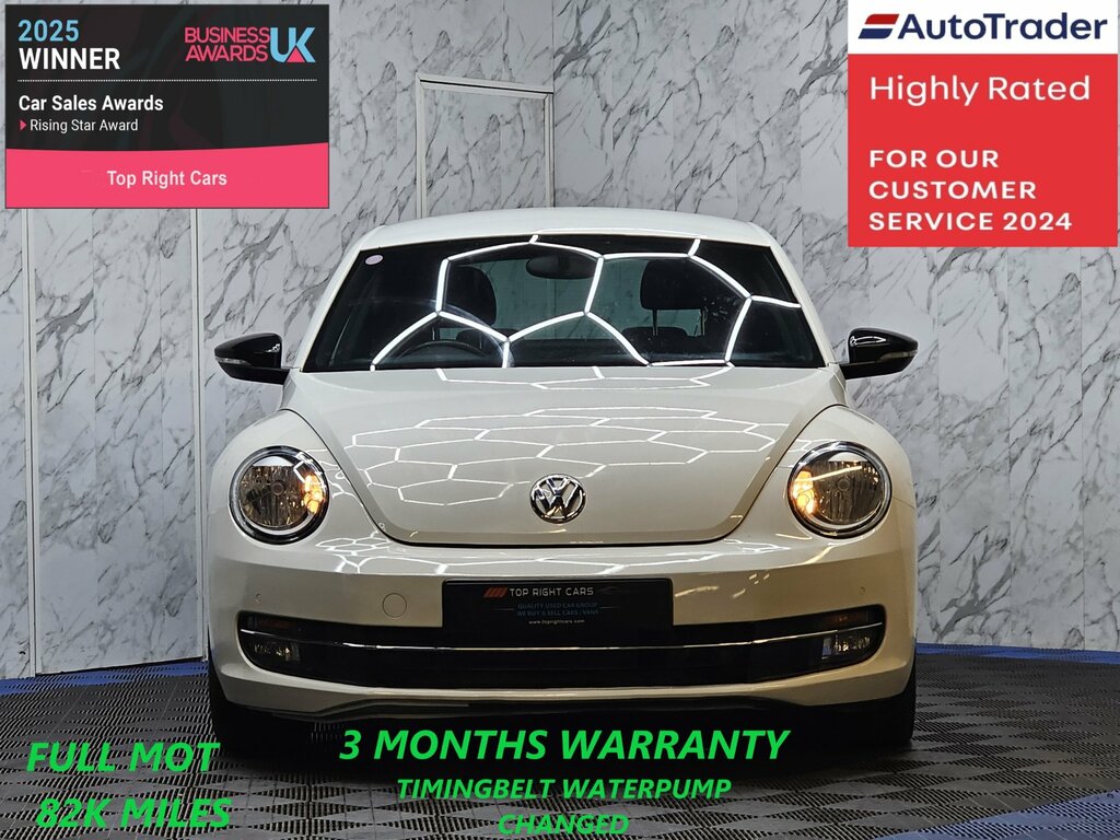Volkswagen Beetle 2.0 Tdi Sport Hatchback Euro 5 White #2