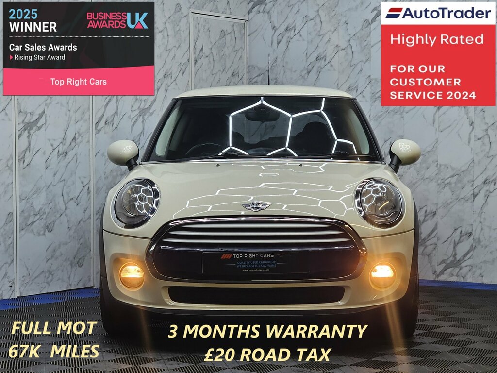 Mini Hatch 1.5 Cooper Hatchback Euro 6 Ss 136 Ps Pet White #2