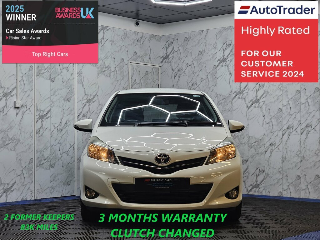 Toyota Yaris 1.33 Dual Vvt-i Trend Hatchback 101 Ps Petro White #2
