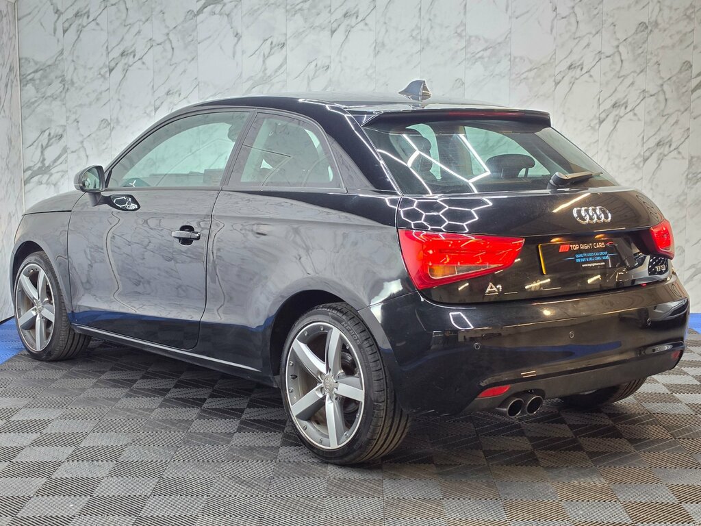 Audi A1 1.4 Tfsi Sport Hatchback Ss 122 Ps Black #4