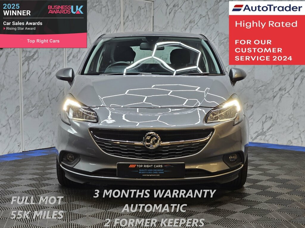 Vauxhall Corsa 1.4I Ecotec Energy Hatchback Euro 6 Ulez 90 P Grey #2