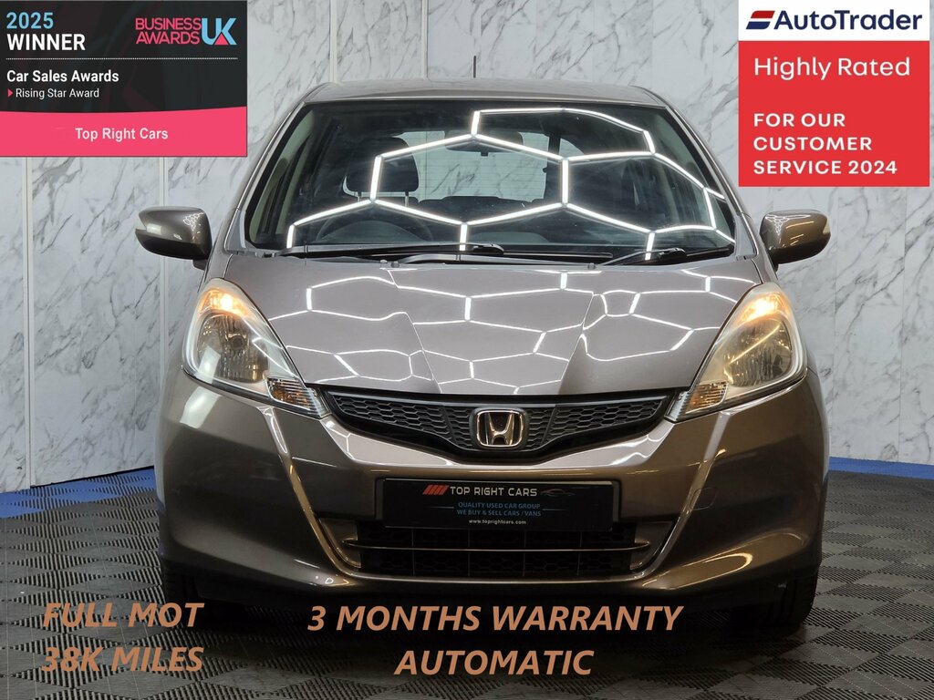 Honda Jazz 1.4 I-vtec Es Hatchback Cvt 99 Ps Ulez Petro Brown #2