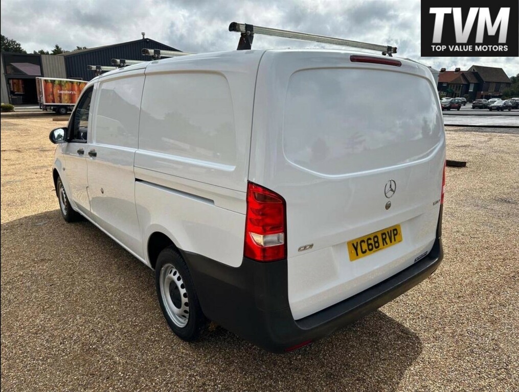 Mercedes-Benz Vito 1.6 111 Cdi Fwd L3 Euro 6 White #4