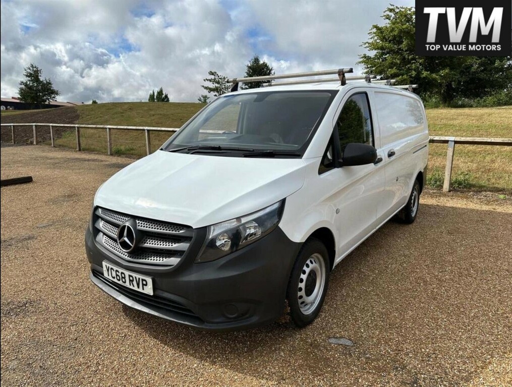 Mercedes-Benz Vito 1.6 111 Cdi Fwd L3 Euro 6 White #2