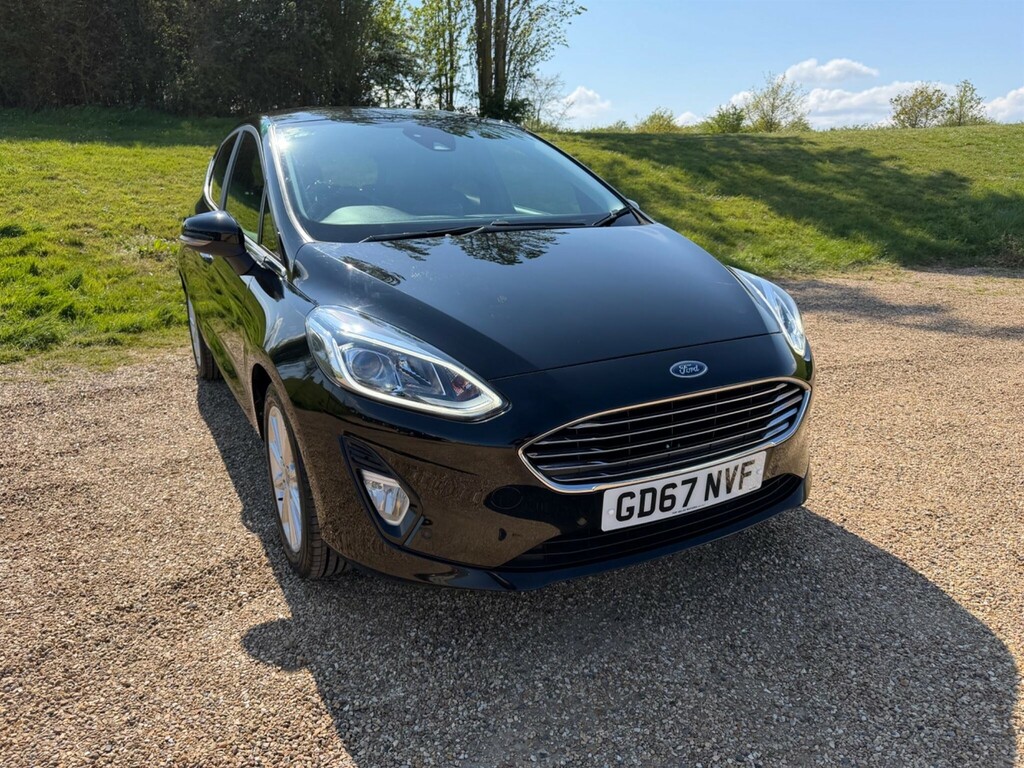 Ford Fiesta 1.0T Ecoboost Titanium Euro 6 Ss Black