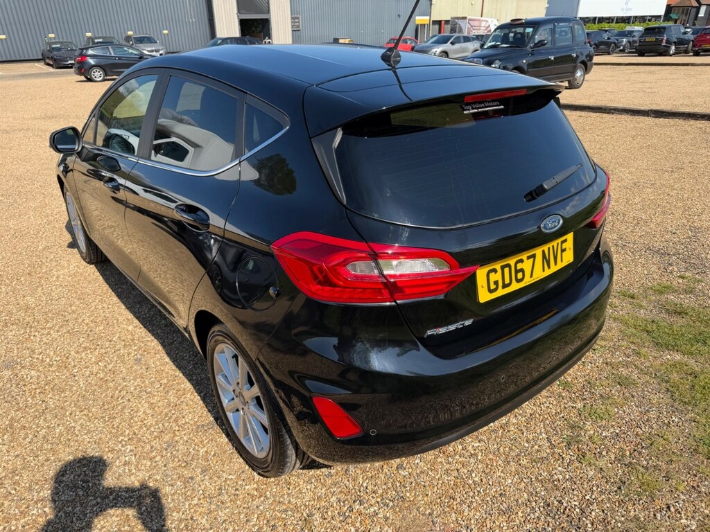 Ford Fiesta 1.0T Ecoboost Titanium Euro 6 Ss GD67NVF Black #4