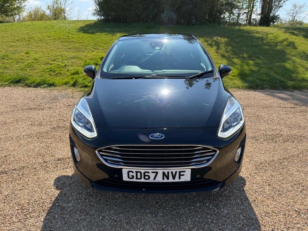 Ford Fiesta 1.0T Ecoboost Titanium Euro 6 Ss GD67NVF Black #2