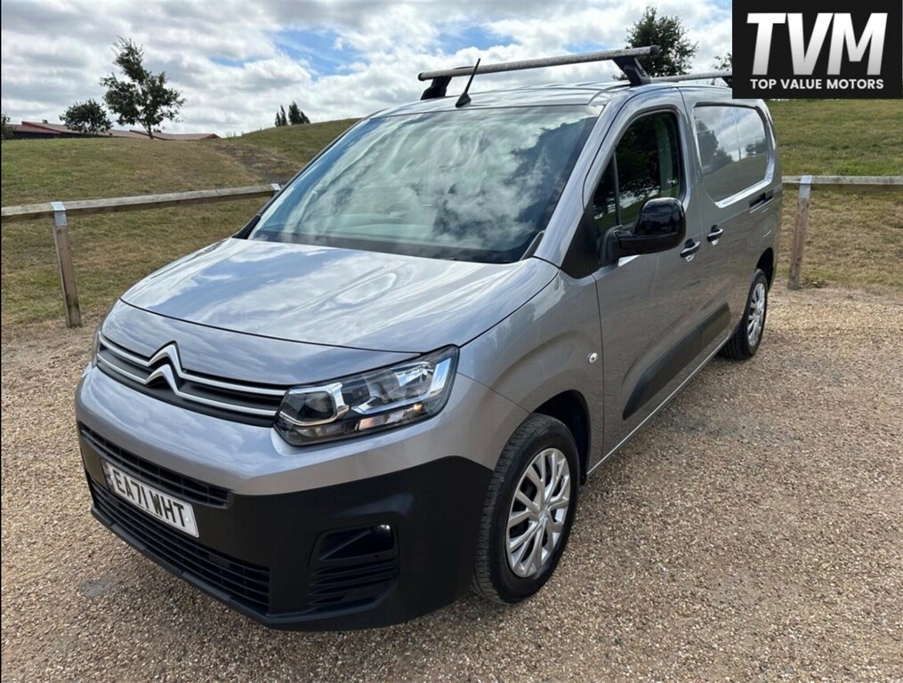 Citroen Berlingo 1.5 Bluehdi 950 Enterprise XL Pro Lwb Euro 6 Ss EA71WHT Grey #3