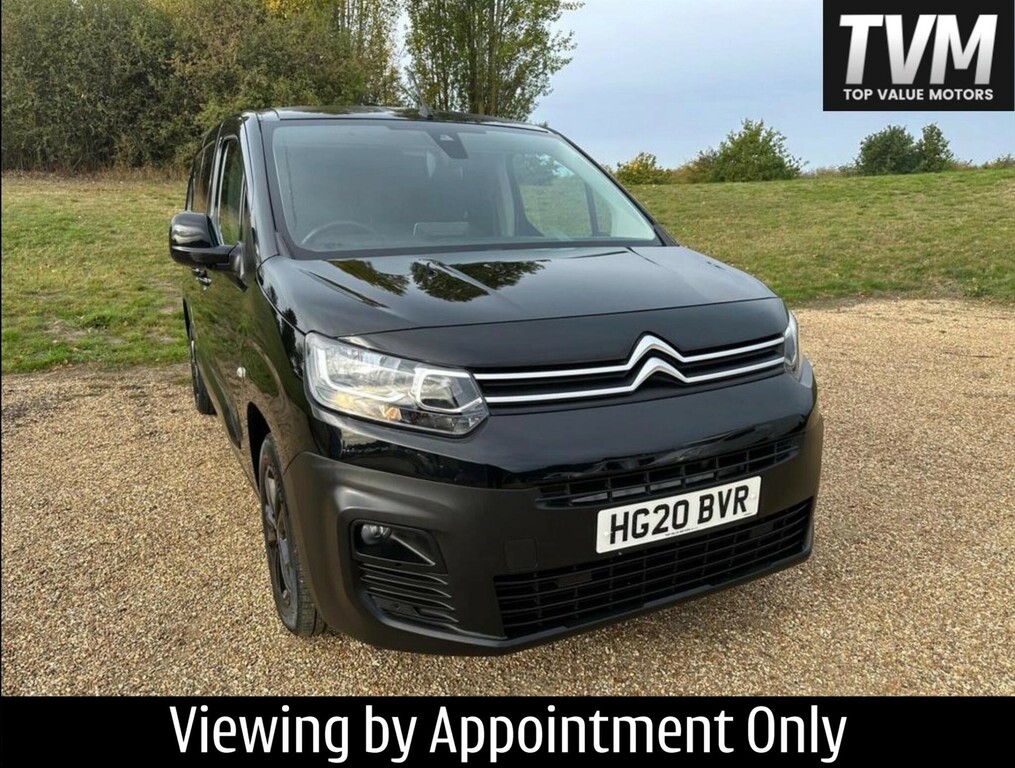 Citroen Berlingo 1.5 Bluehdi 950Driver XL Eat8 Lwb Euro 6 Ss 6D Black