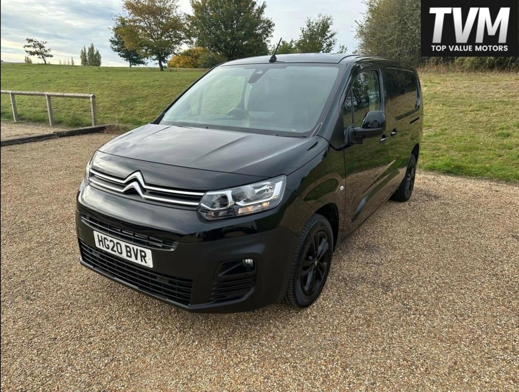 Citroen Berlingo 1.5 Bluehdi 950Driver XL Eat8 Lwb Euro 6 Ss 6D HG20BVR Black #3